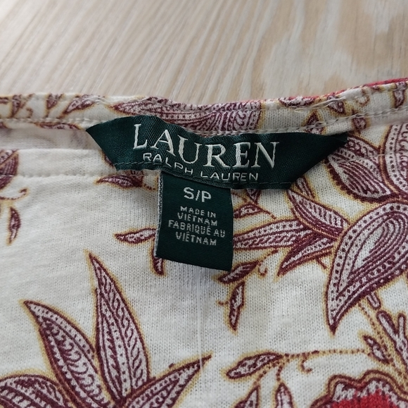 NWT Ralph Lauren Linen Top - Picture 3 of 6